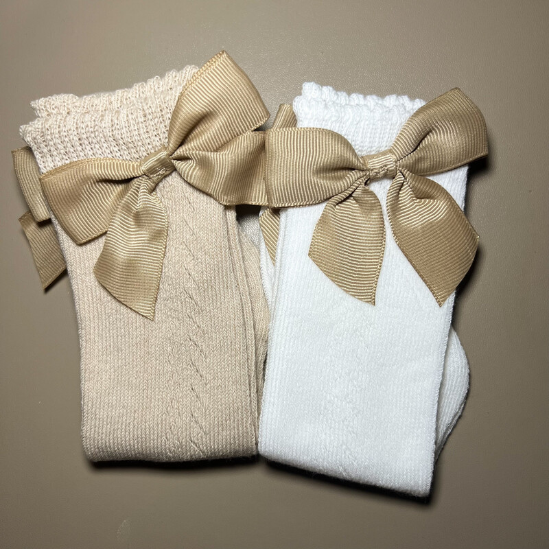Ribbon Baby Socks