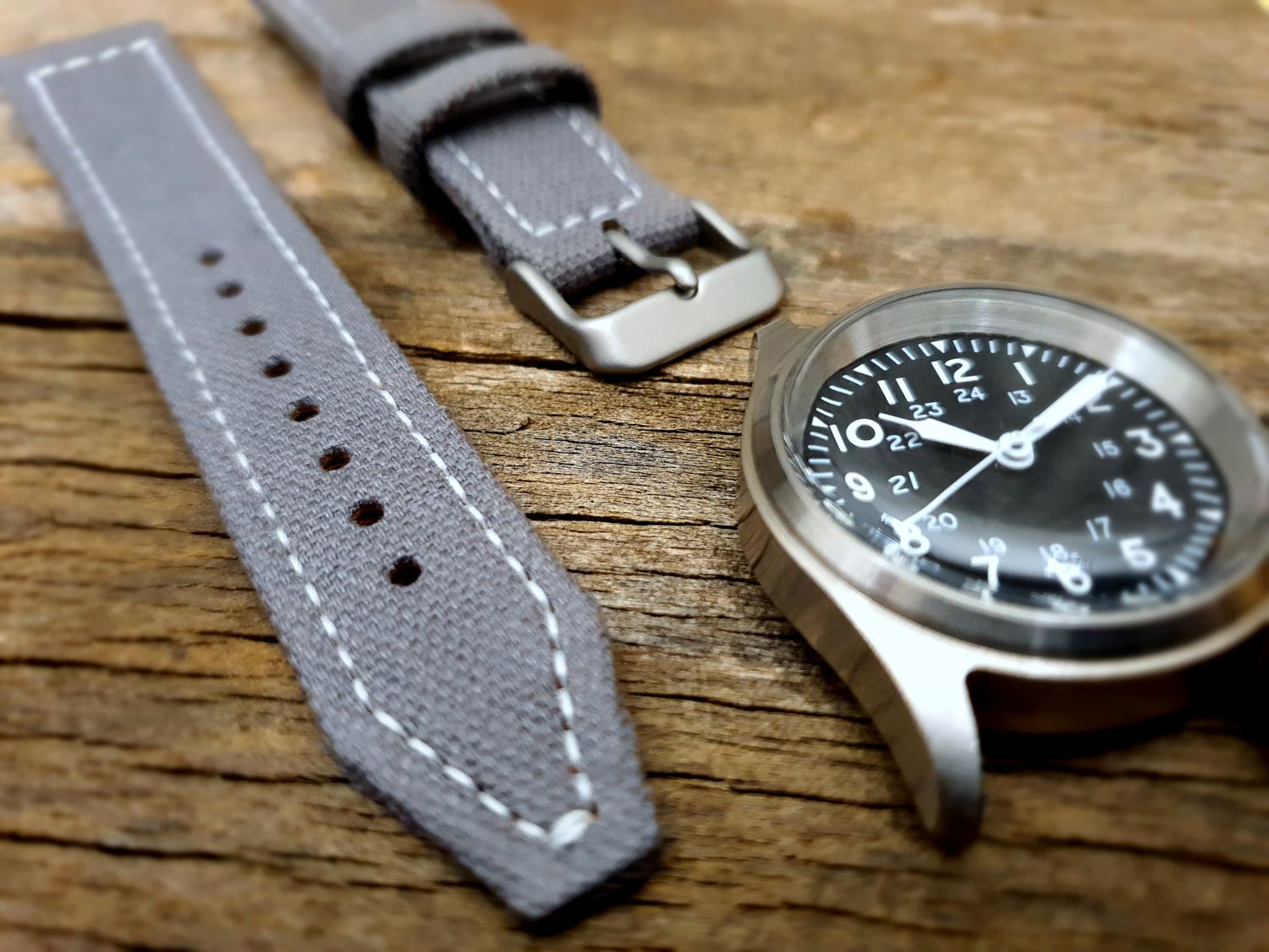 Cotton Duck Canvas Strap