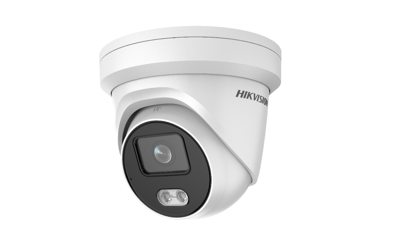 DS-2CD2347G2-LU-2 - ColorVu Gen2  Turret Network Camera 2.8mm with Mic