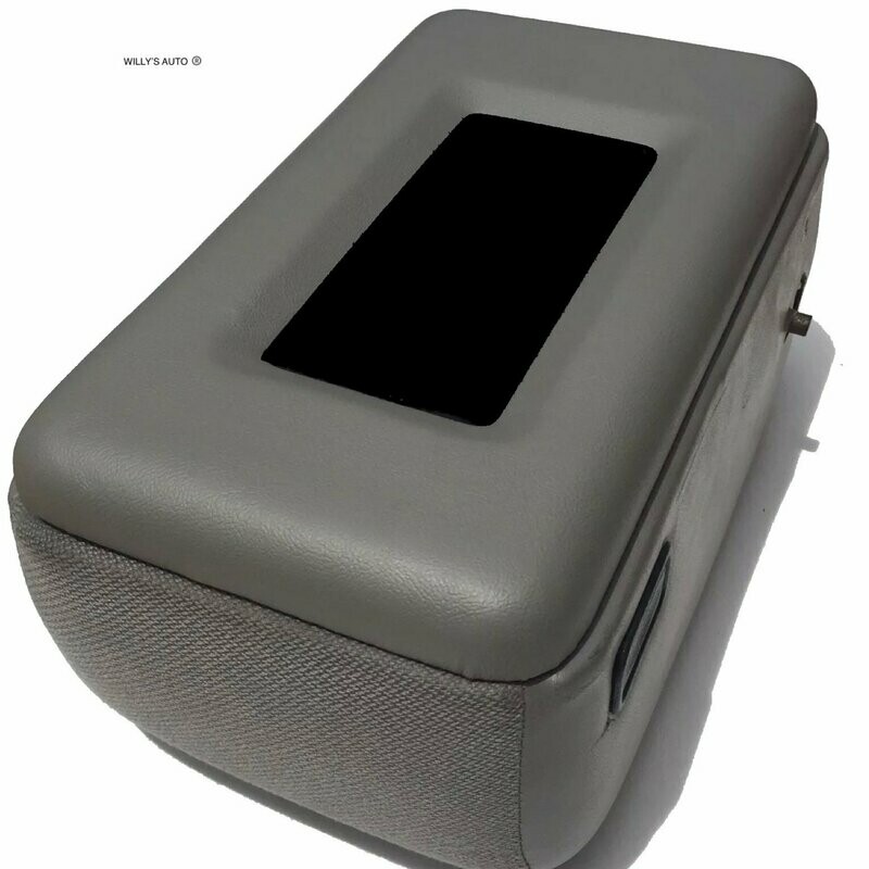 1993-2003 NEW CUSTOM Ford Ranger center console lid padded with cell phone tray.