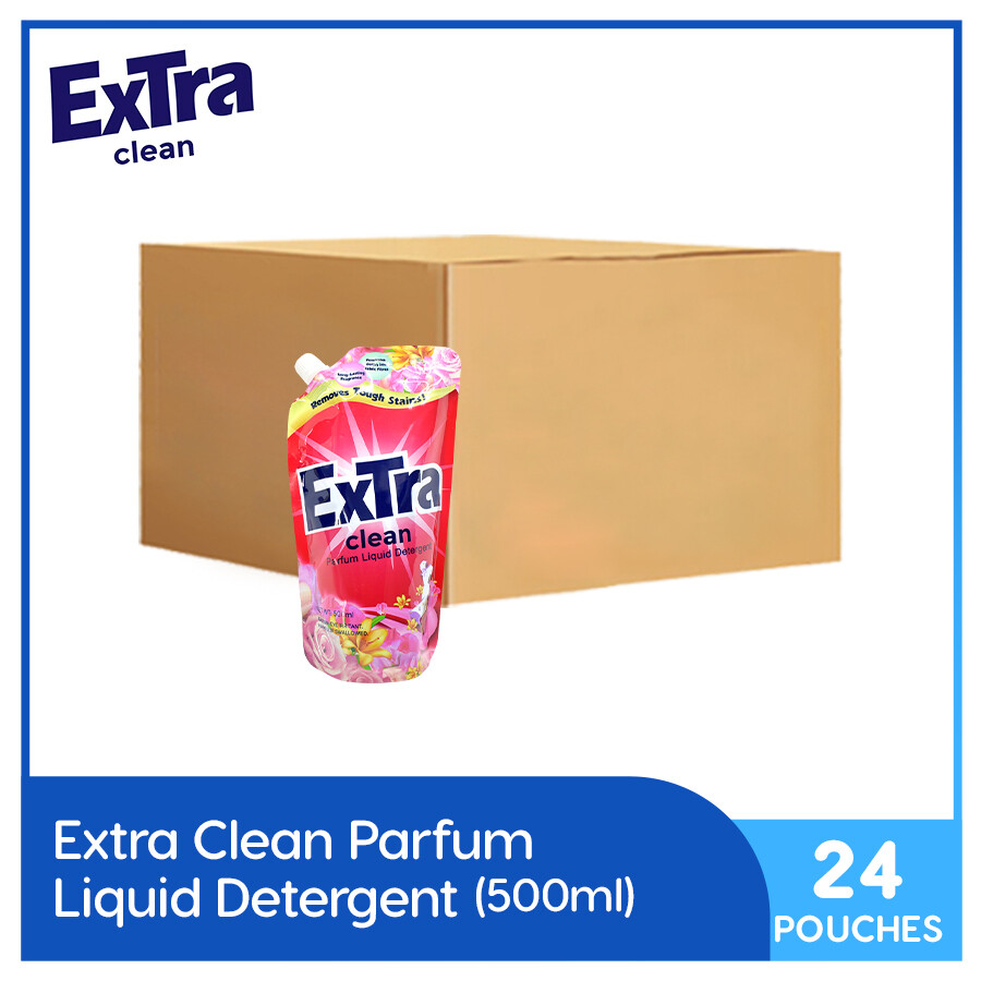 Extra Clean Parfum Liquid Detergent 500ml (1 Case)
