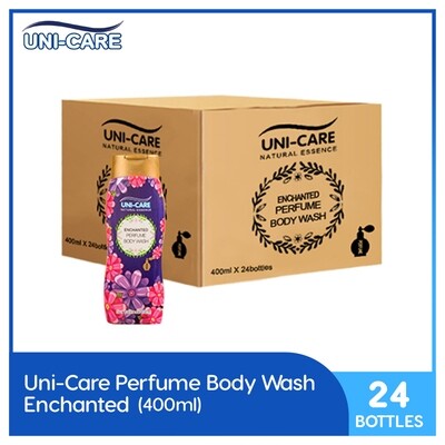 Uni-Care Enchanted Perfume Body Wash 400ml (1 Case)