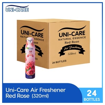 Uni-Care Red Rose Air Freshener 320ml (1 Case)