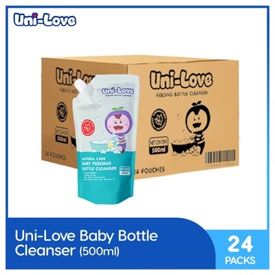Uni-Love Baby Bottle Cleanser 500ml (1 Case)