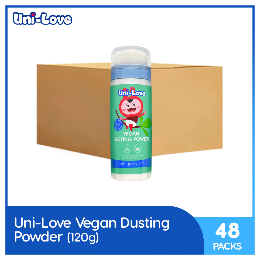 UniLove Vegan Baby Dusting Powder 120g Pack of 1 Case
