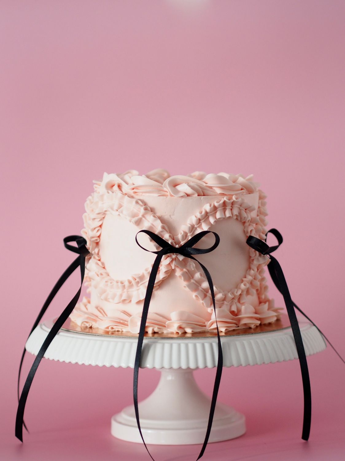 Fancy Frills with black bows