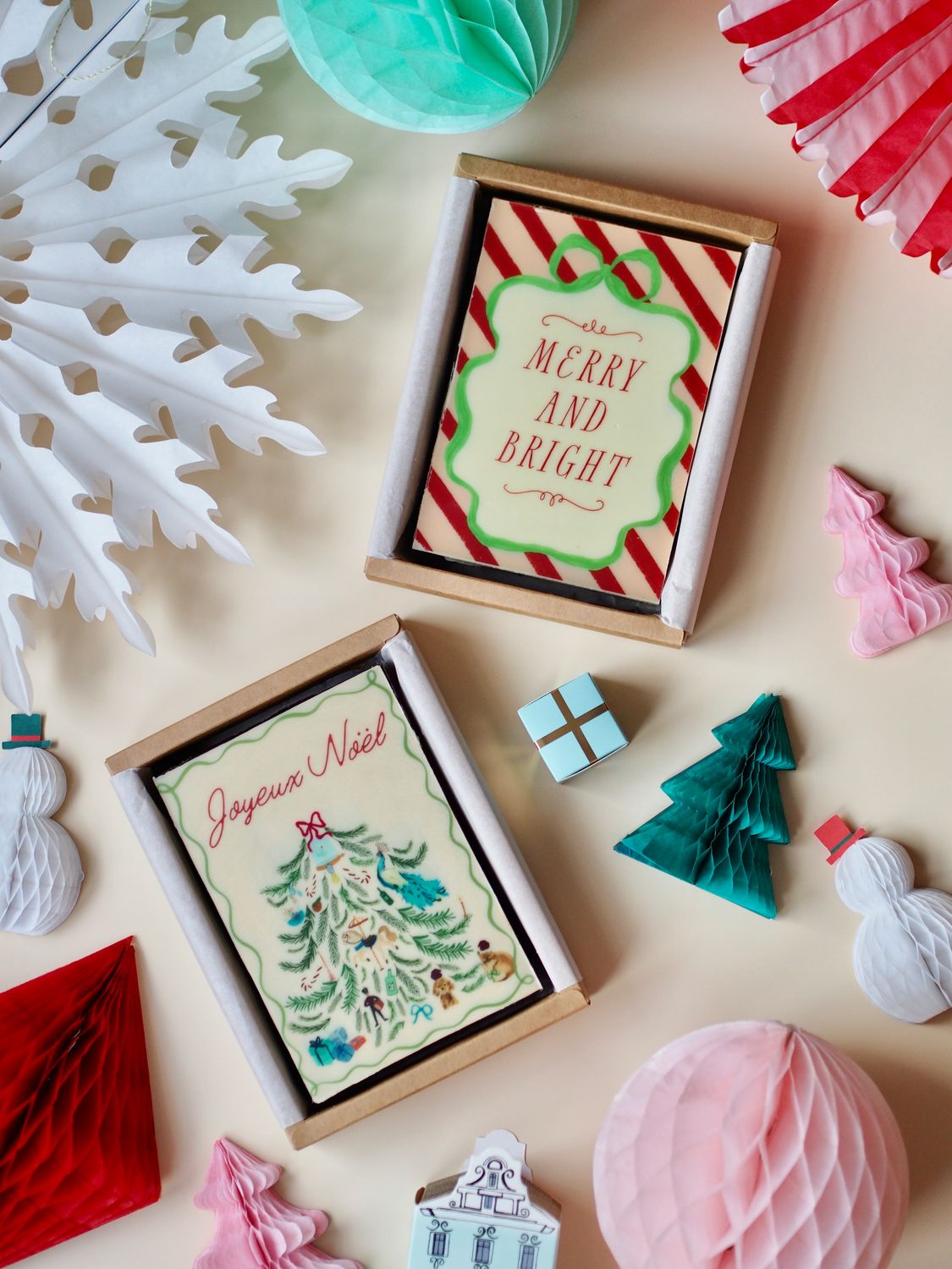 Festive Christmas - Personalised Brownie