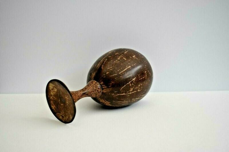 Coconut Wine Glasses ( Pair of 2)