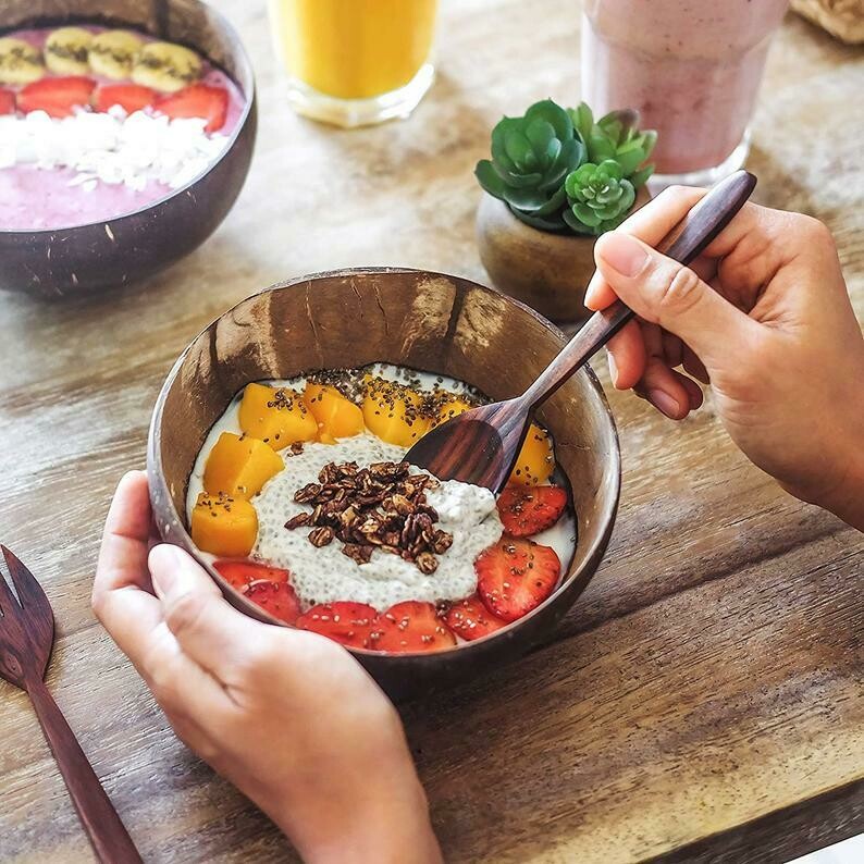 Coconut Bowls | Salad Bowls | Smoothie Bowl | Buddha Bowls