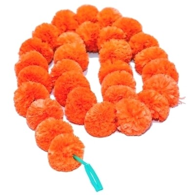 Orange Marigold Garlands Door Toran Set
