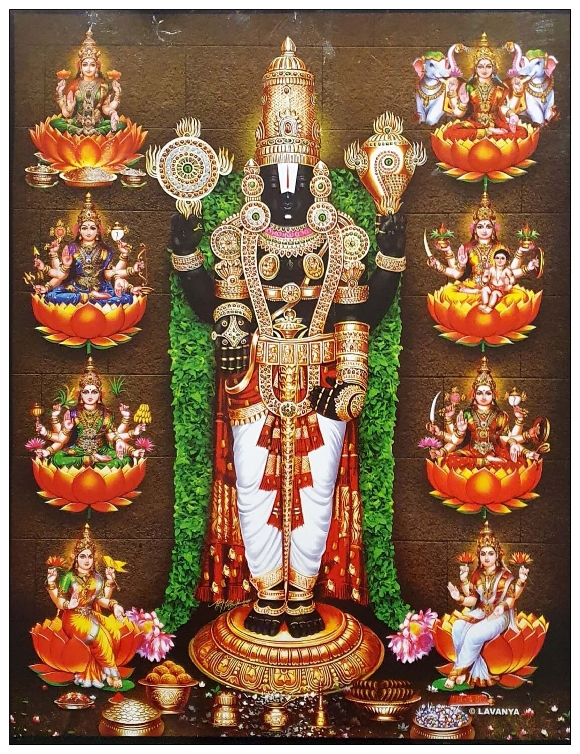 tirupati-balaji-laxmi-balaji-photo-frame-large-size