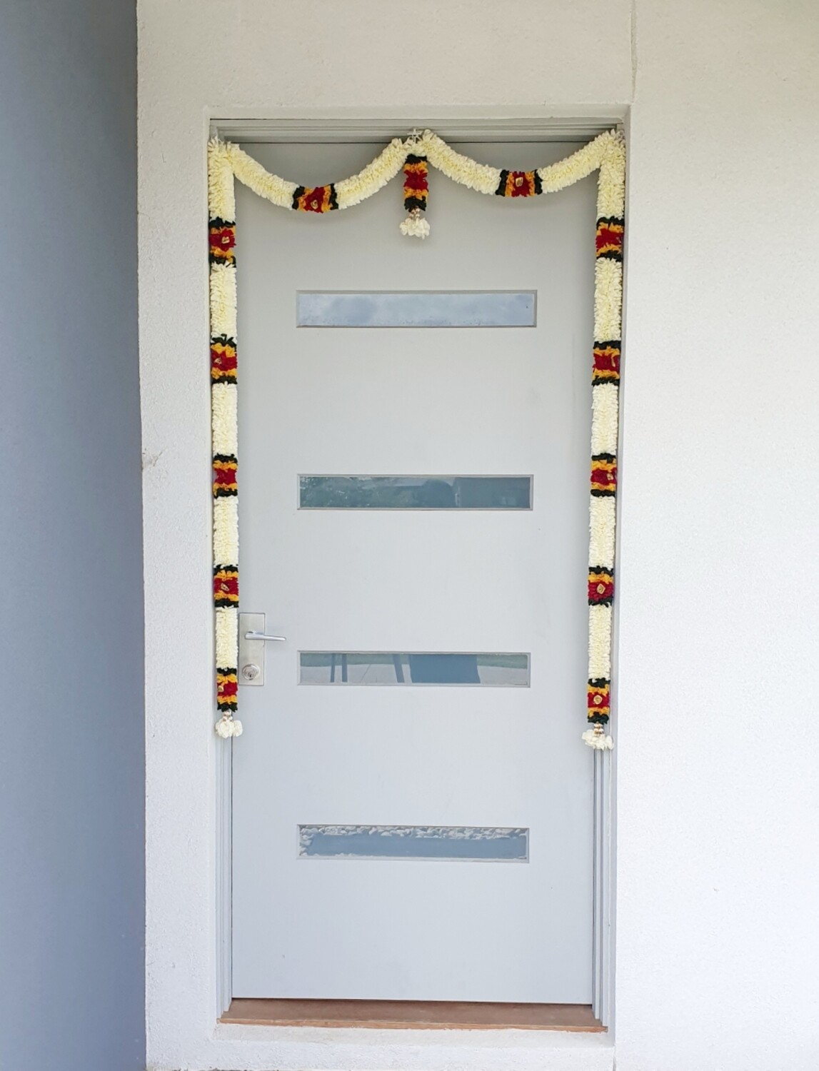 Artificial Flowers Toran/Toranum Garlands Door Hanging Multicolour flowers (420cms)