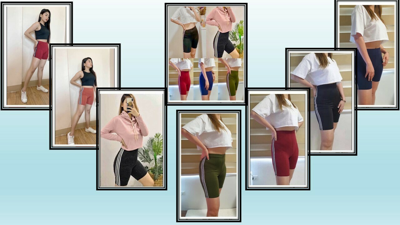PRINCESS Biker Cycling 3stripes Shorts