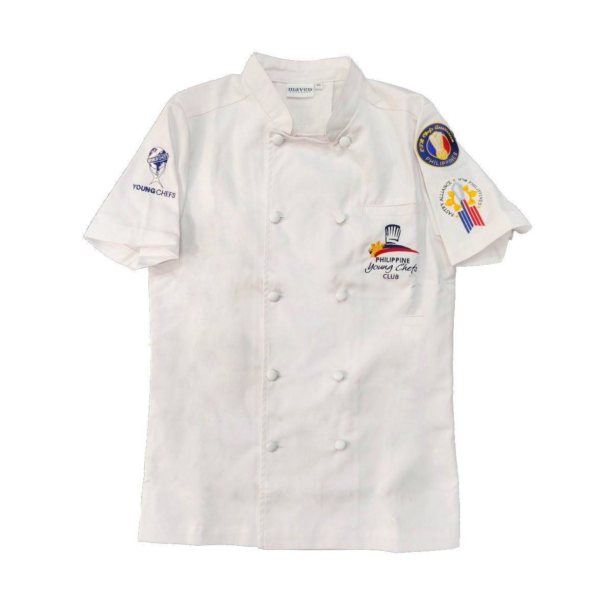 Philippine Young Chefs Club - Short Sleeves Chef&#39;s Jacket