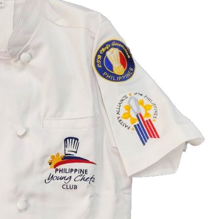 Philippine Young Chefs Club - Short Sleeves Chef's Jacket