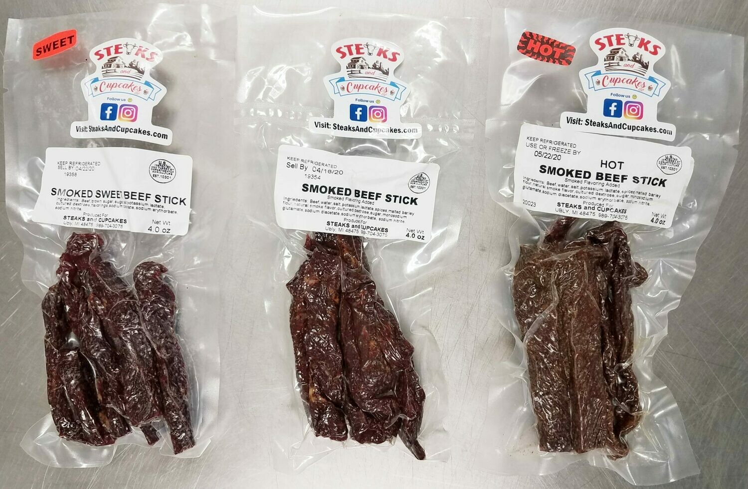Beef Steak Jerky Strips