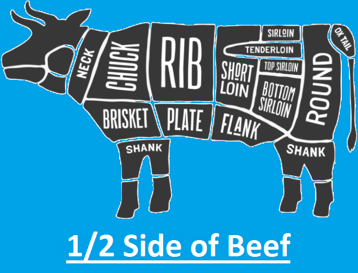 1/2 Side of Beef 1/2 Side of Beef