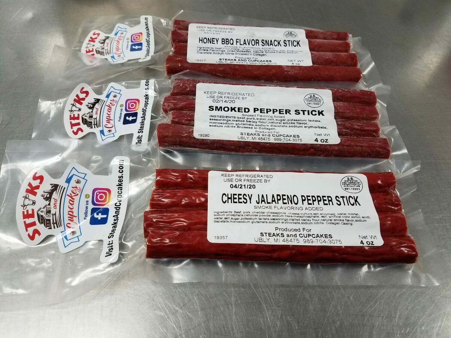 Beef Snack Sticks