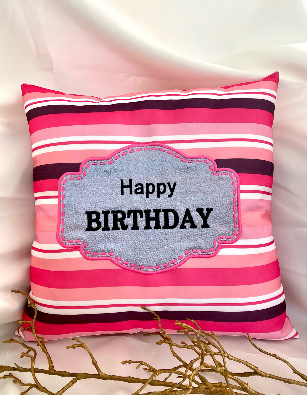 Happy Birthday Cushion
