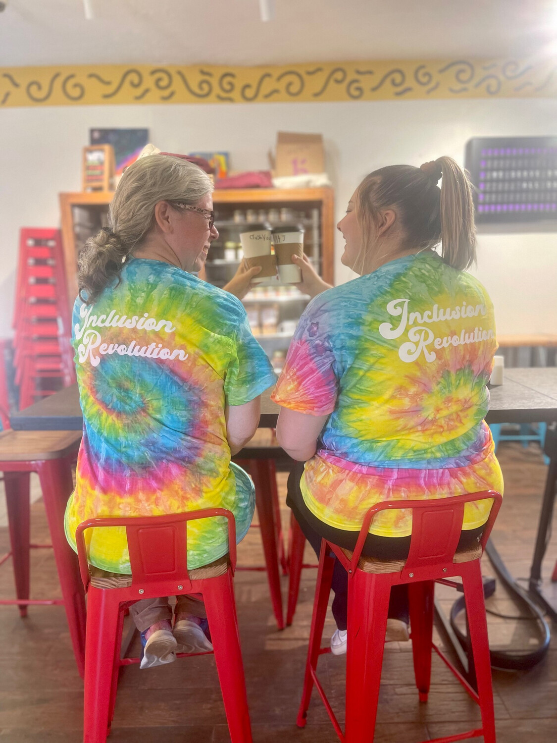NYAJ Inclusion Revolution Tie Dye VW Bus Shirt