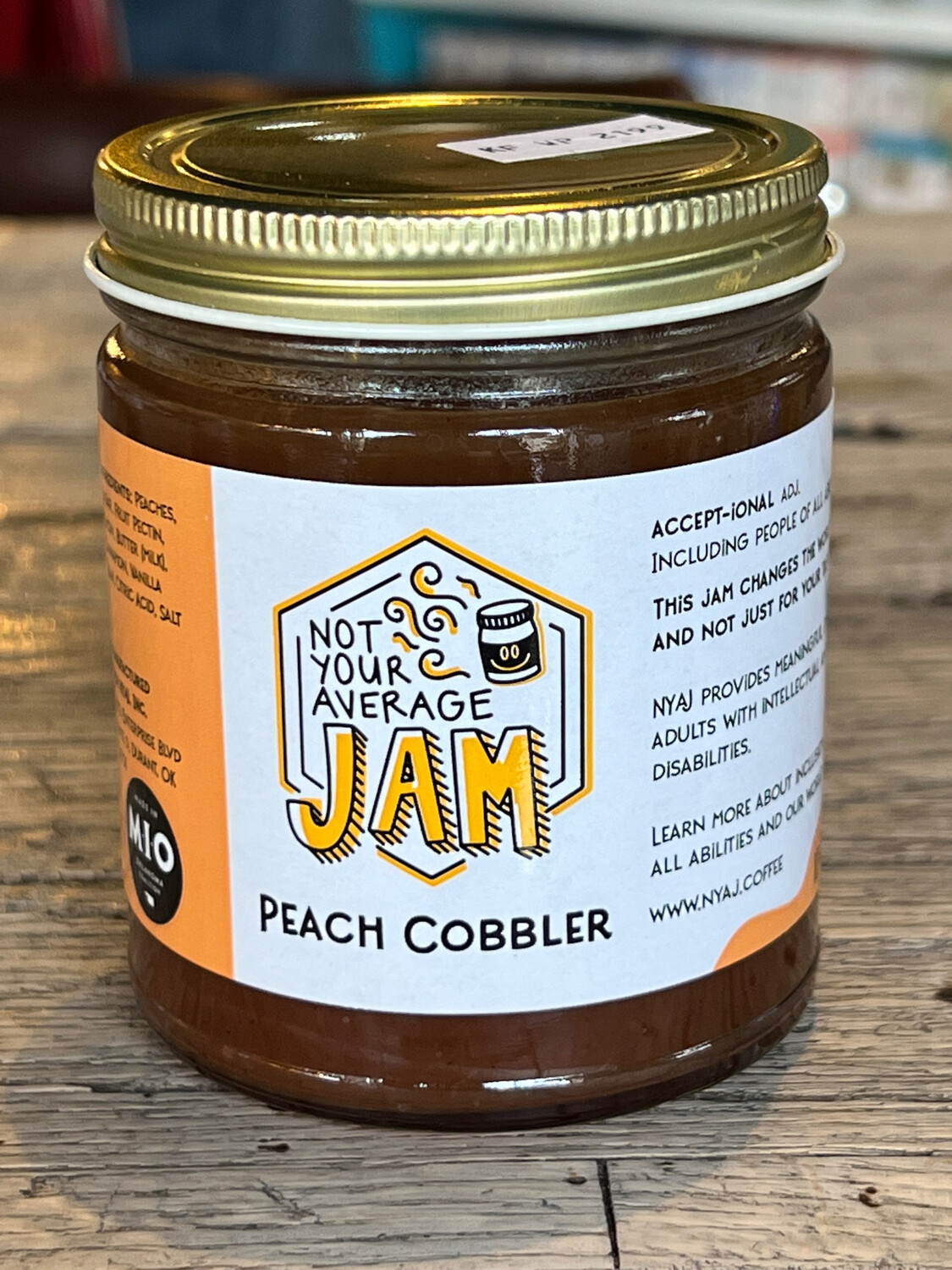 Not Your Average Jam - Peach Cobbler