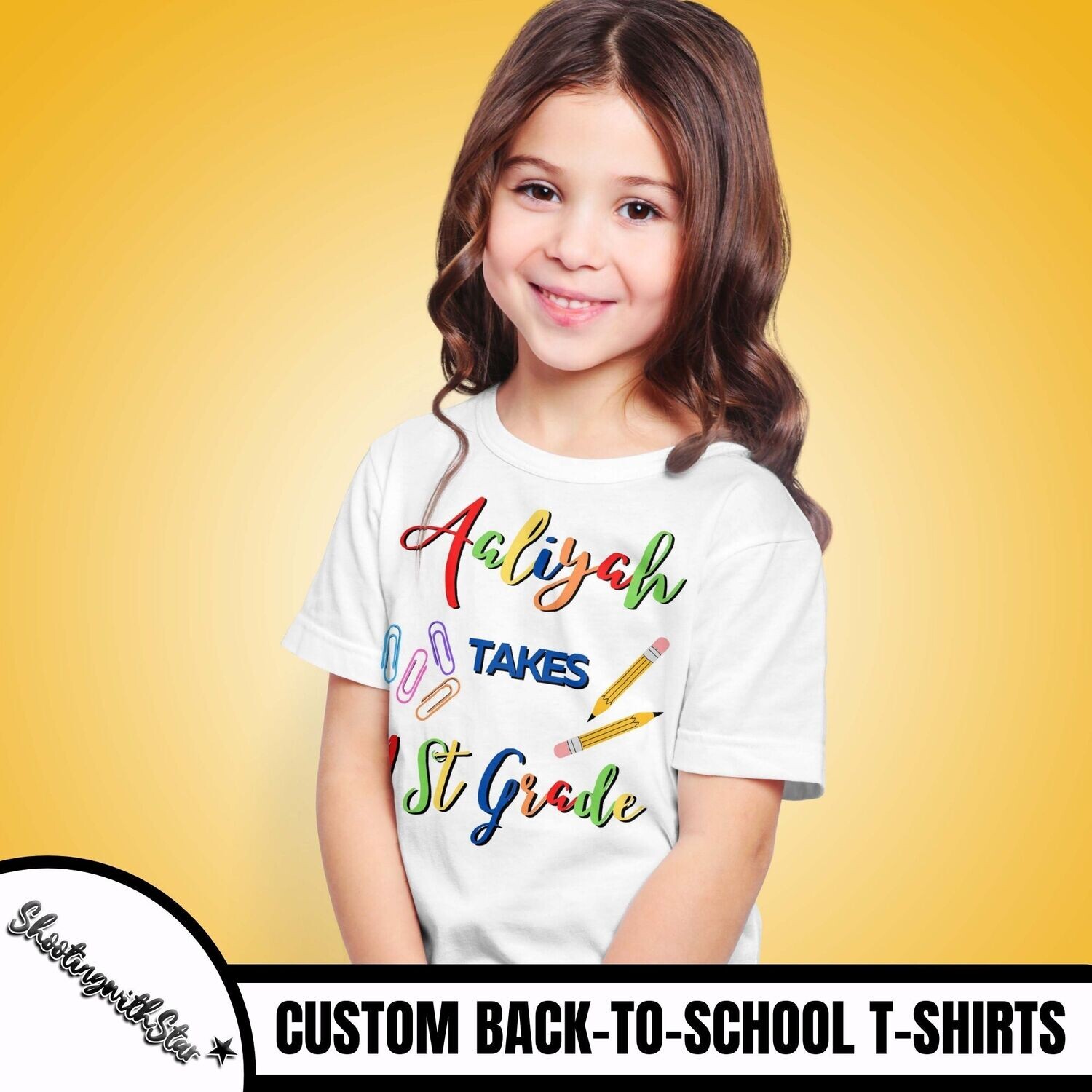 Back-To-School Custom Name T-shirts