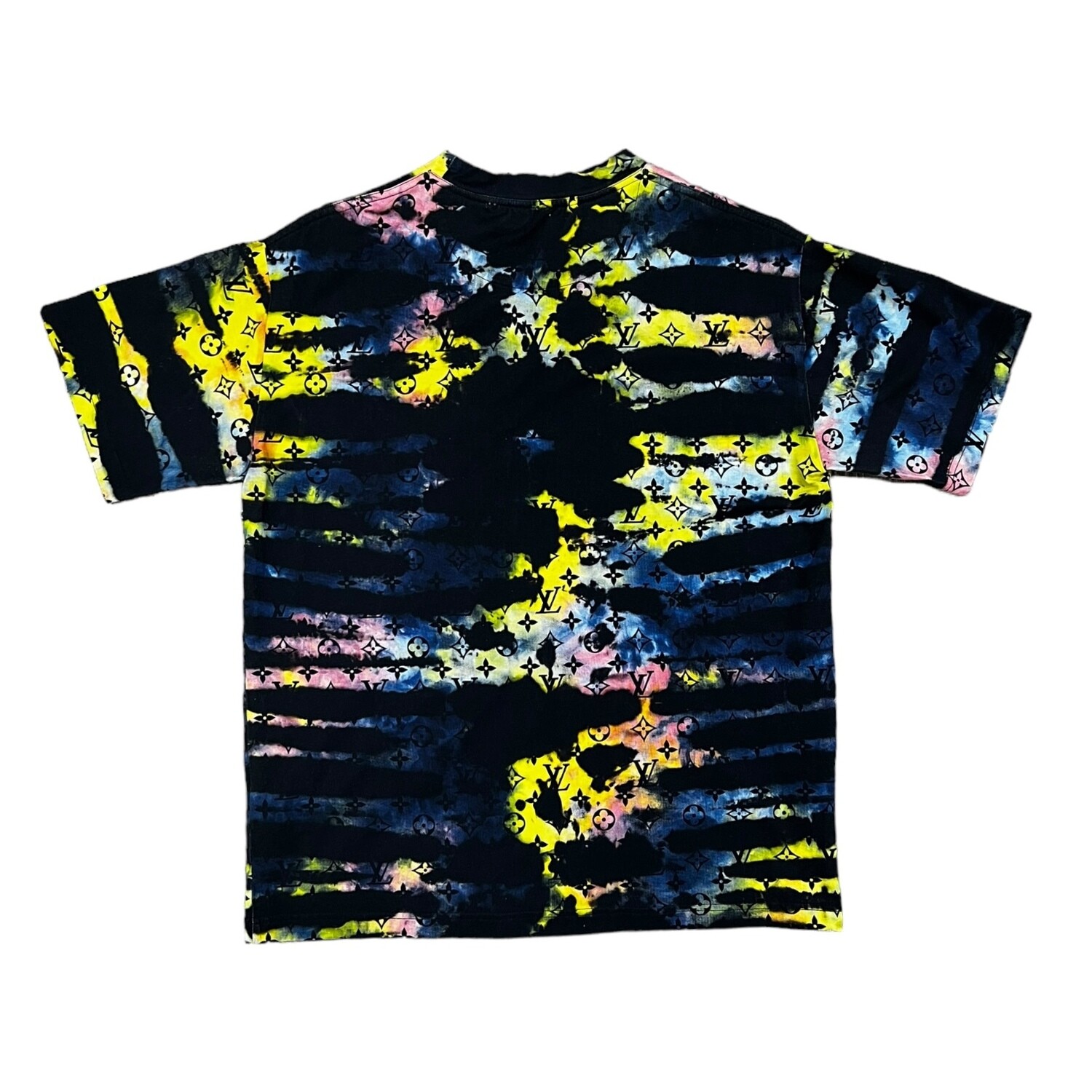 LV-TIE DYE MONOGRAM TEE