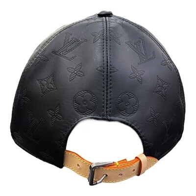 LV-MONOGRAM LEATHER HAT