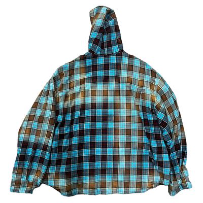 BAL-OVERSIZE HOODED FLANNEL