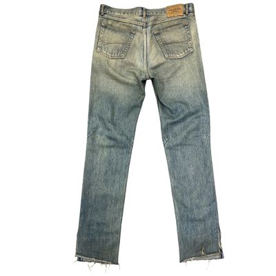 BAL-30-WAXED SPLIT DENIM