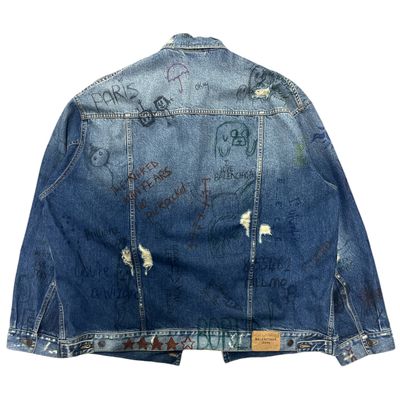 BAL-SCRIBBLE DISTRESS JACKET