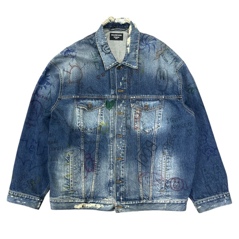 BAL-SCRIBBLE DISTRESS JACKET