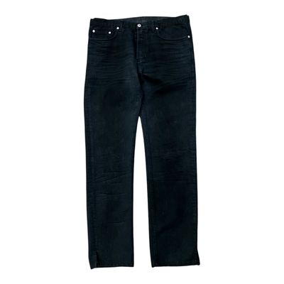 DIOR-36-HOMME METALLIC DENIM 