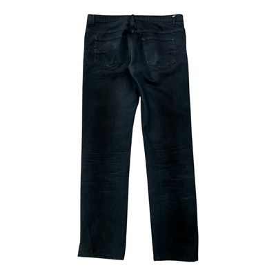DIOR-36-HOMME METALLIC DENIM 