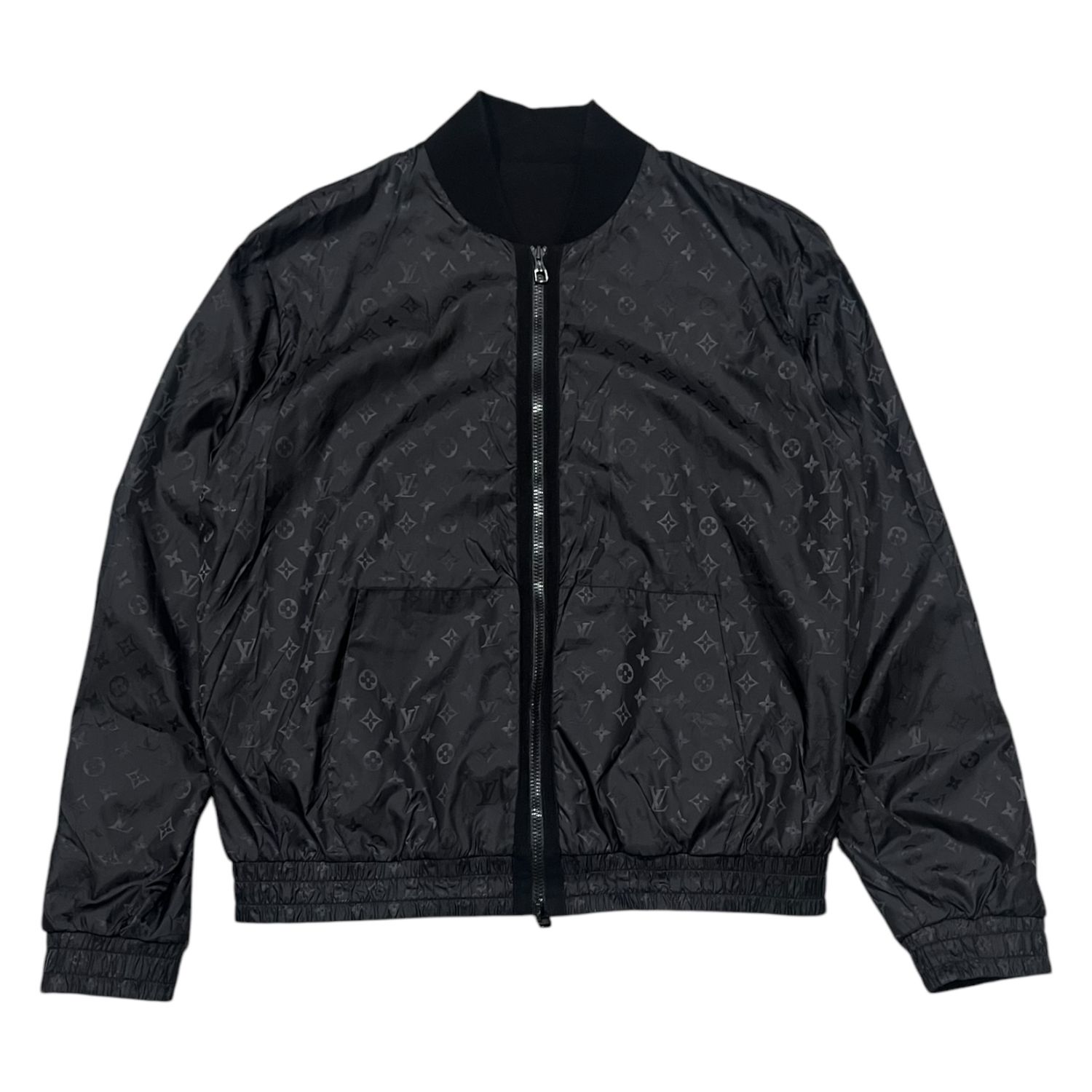 CONS*LV-REVERSIBLE MONOGRAM BOMBER