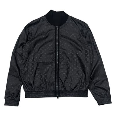 CONS*LV-REVERSIBLE MONOGRAM BOMBER