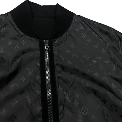 CONS*LV-REVERSIBLE MONOGRAM BOMBER