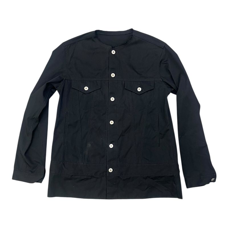 COMME DES GARCONS -RIPPED NECK JACKET
