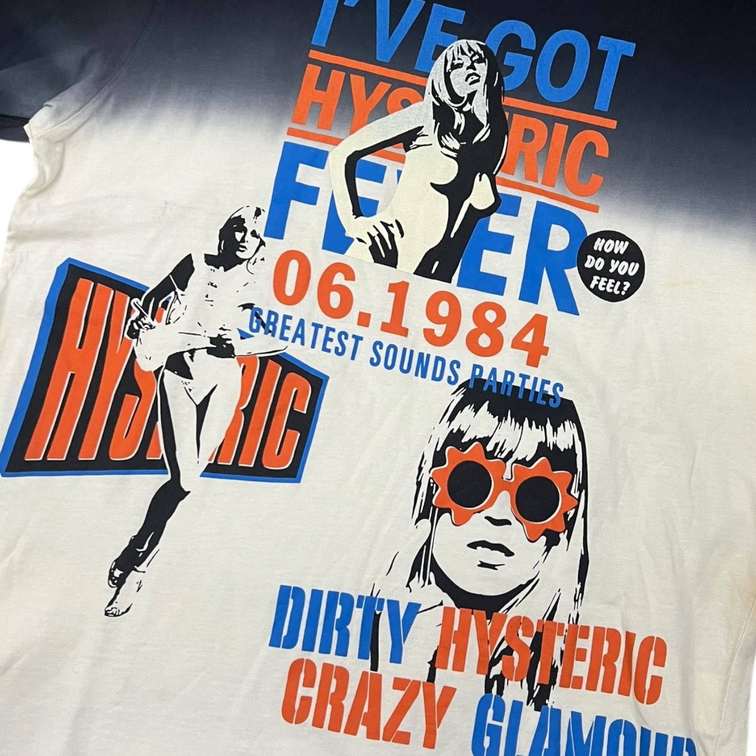 Rare Hysteric Glamour All Over Print Strippers Zipper Hoodie