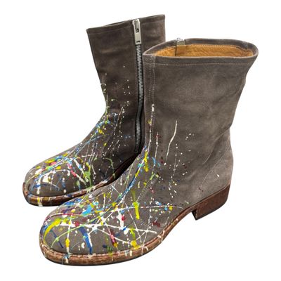 MARG-8- PAINT SPLATTER BOOT