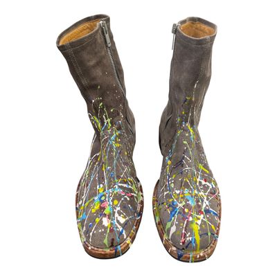 MARG-8- PAINT SPLATTER BOOT