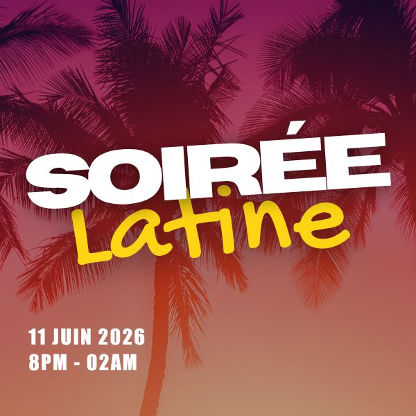 1 Entrée event Latino (+16ans) - 8pm à 2am 11 juin 2026