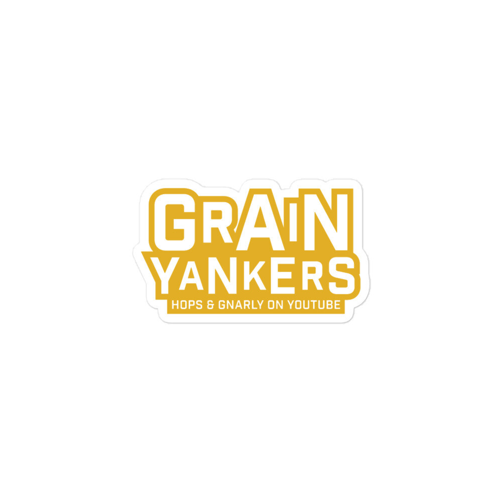 Grain Yankers Sticker, Size: 3x3