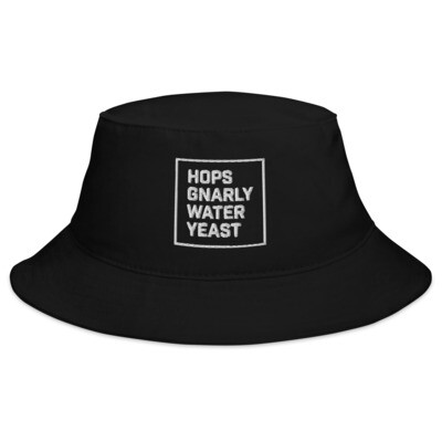 Hops, Gnarly, Water, Yeast Bucket Hat