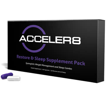 ACCELER8 RESTORE &amp; ACCELER8 SLEEP