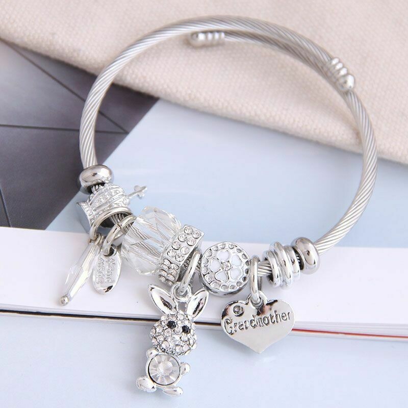 Silver Charm Bracelet