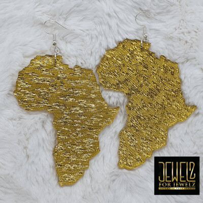 Africa glitters (gold)-LARGE