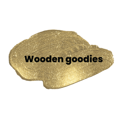 Wooden goodies (hout)