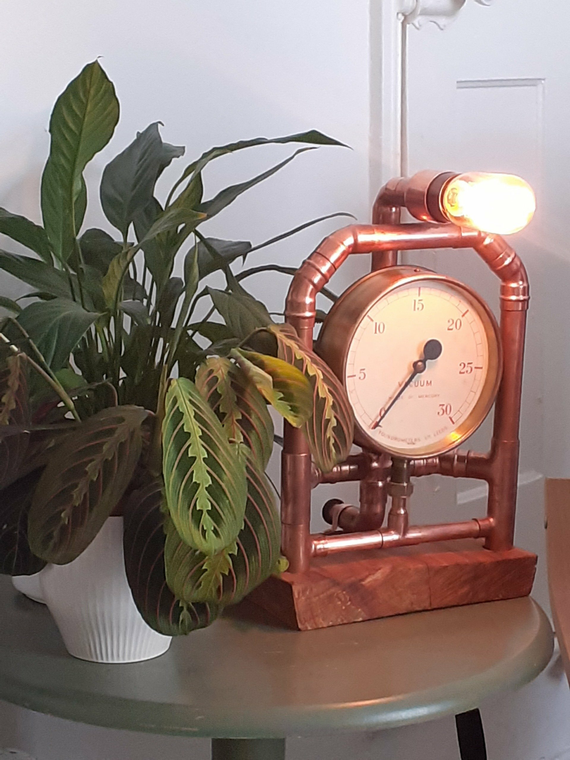 Big Gauge Copper Lamp
