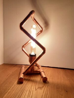 DNA model Copper Lamp